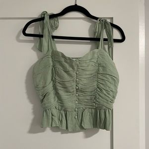 Astr the Label Mint Green Tank Top